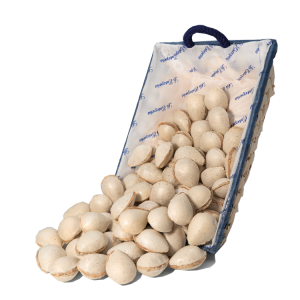 cesta de almendras rellenas la estepeña